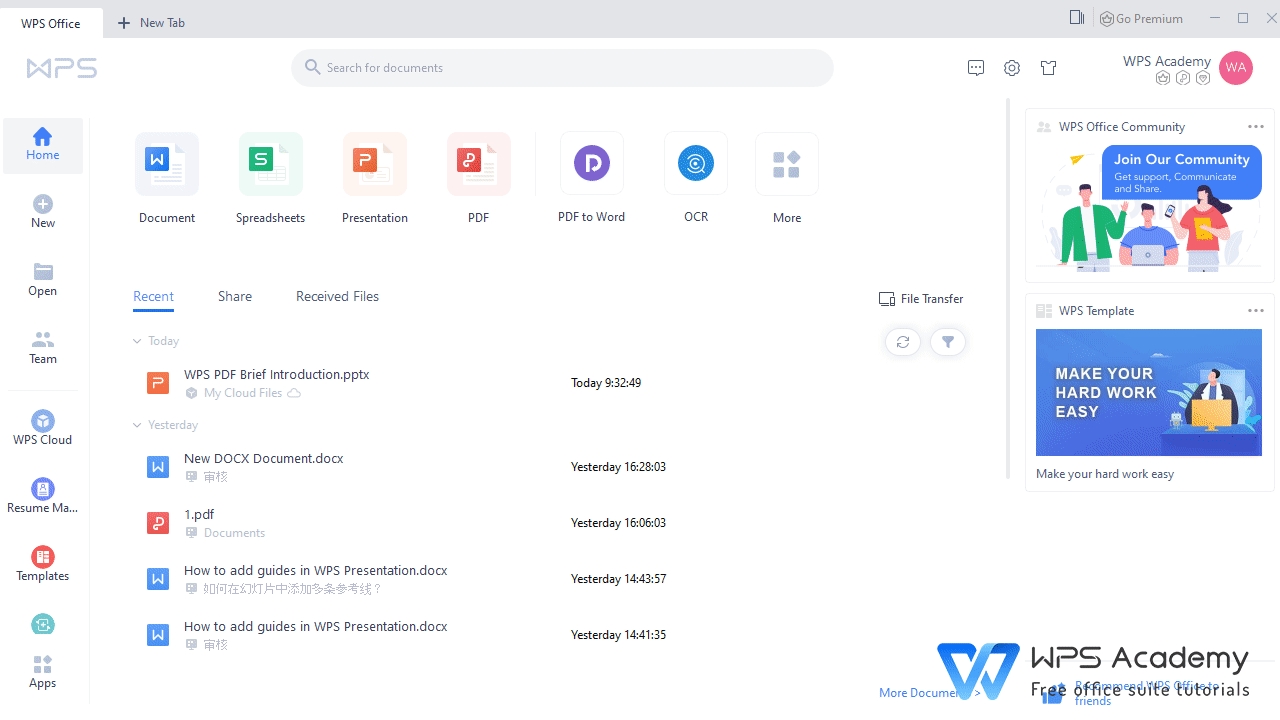 WPS Cloud: How to Access Your Documents from Anywhere for Free